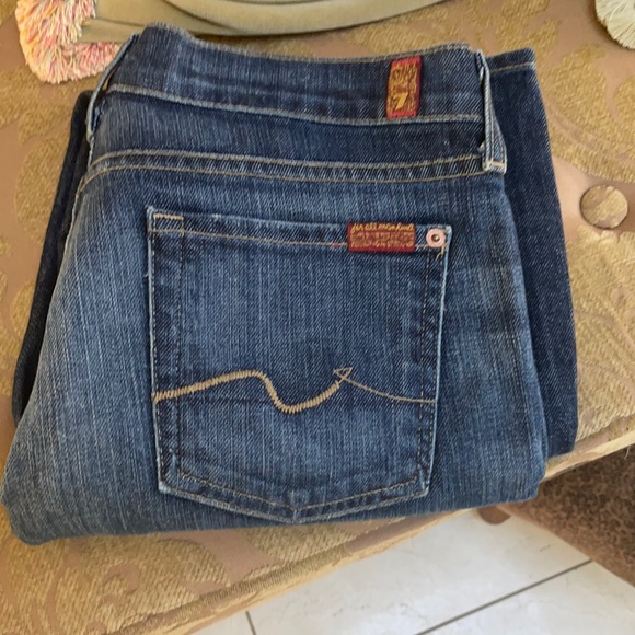 7 For All Mankind boot cut jeans - Picture 1 of 10